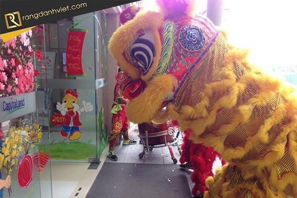 hình dáng của lân sư rồng