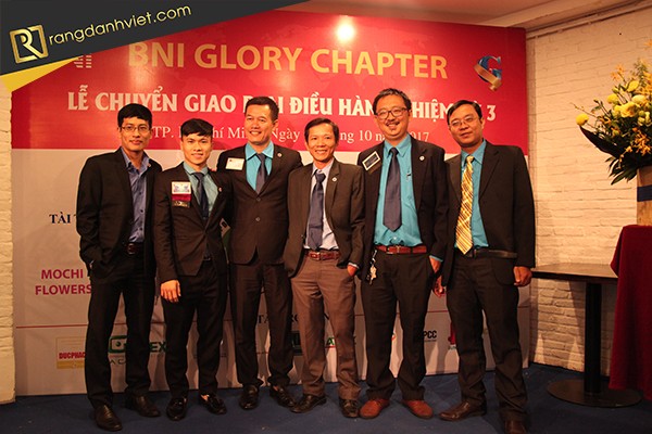 buổi lễ chuyển giao ban điều hành của BNI
