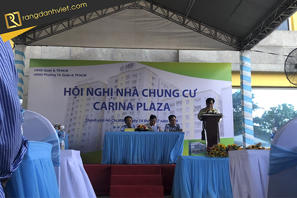 Hội nghị nhà chung cư Carina Plaza