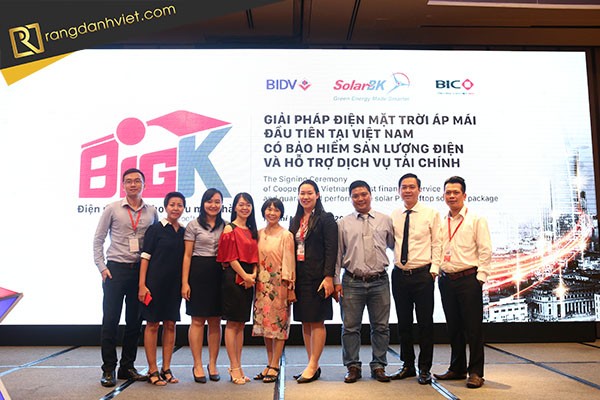 Lễ ký kết hợp tác giữa  SolarGates, ngân hàng BIDV và BIC