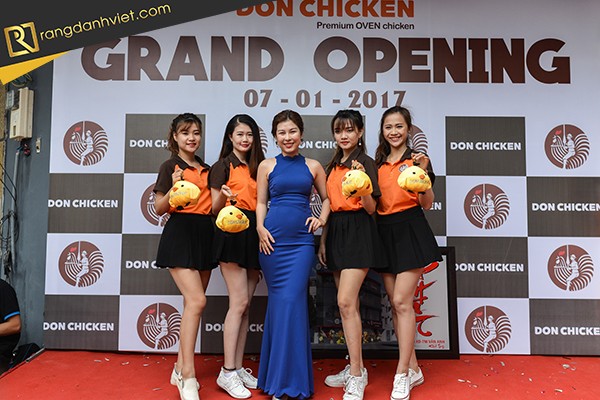 PG khai trương cửa hàng Don chicken