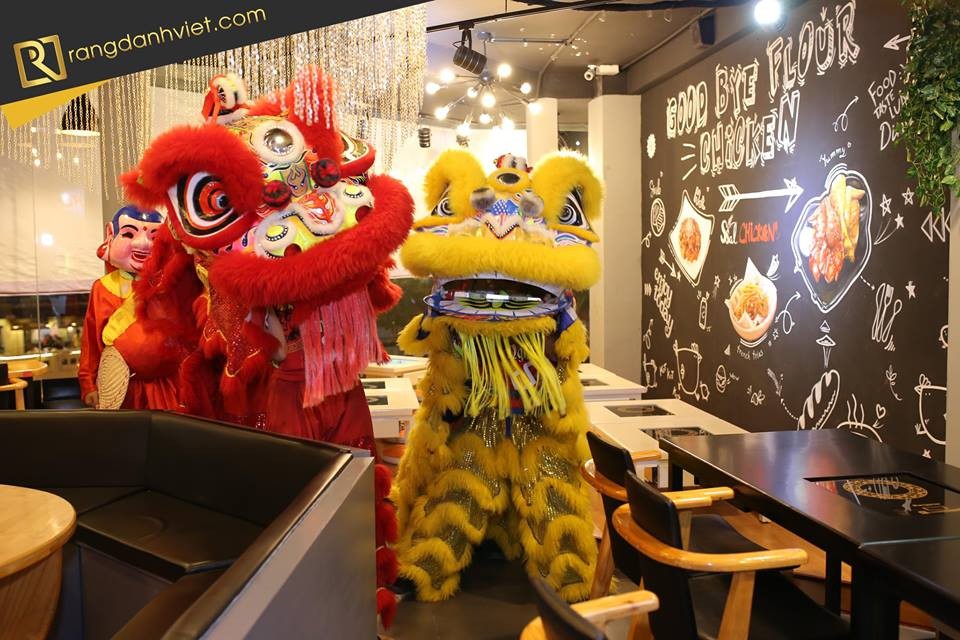 dịch vụ cung cấp múa lân sư rồng