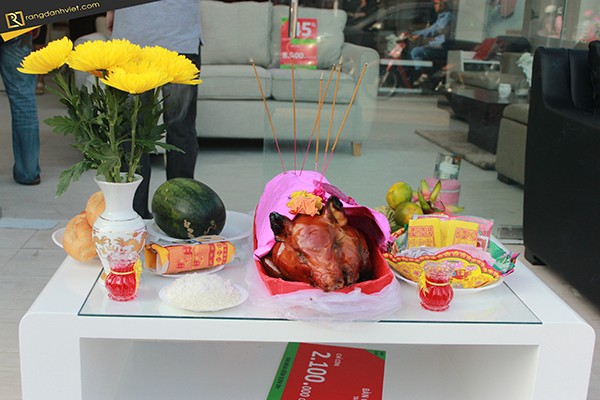 Cúng lễ khai trương