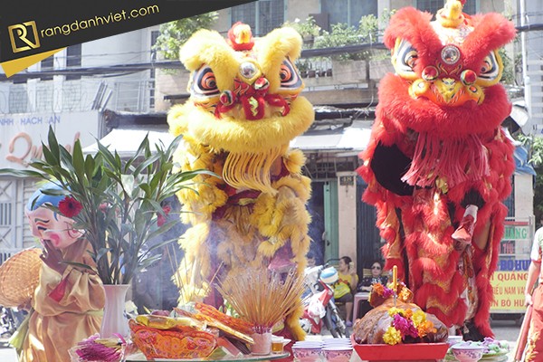 mâm lễ khai trương