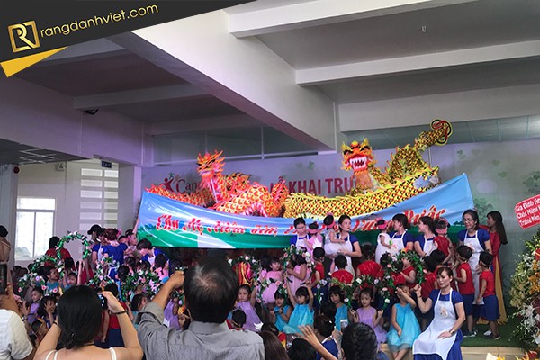 dịch vụ múa rồng sự kiện khai trương