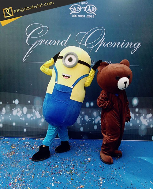 Mascot khai trương