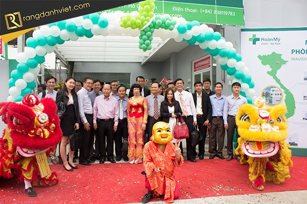 khai trương phòng khám hoàn mỹ