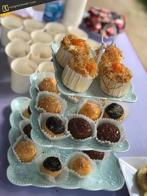 Tiệc TeaReak trong lễ khởi công