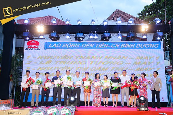 Tổ chức sự kiện tất niên Công ty CP May Bình Minh