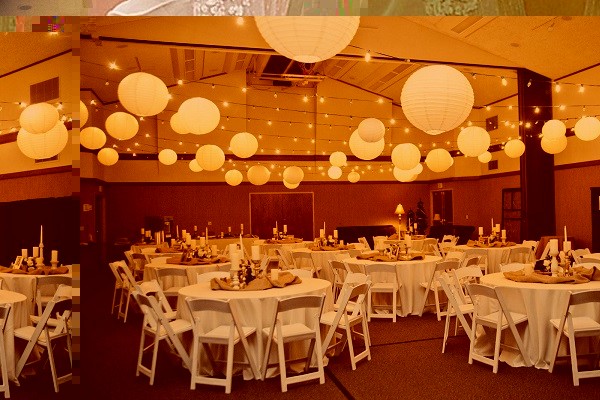 bàn tiệc tất niên phong cách vintage