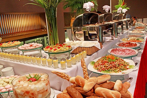 tiệc buffet tất niên công ty