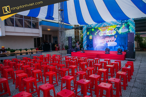 khu vực tổ chức trung thu