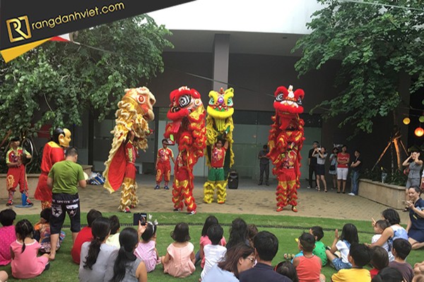 múa lân trung thu
